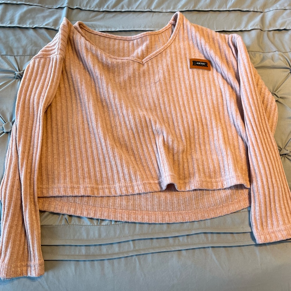 Pink sweater